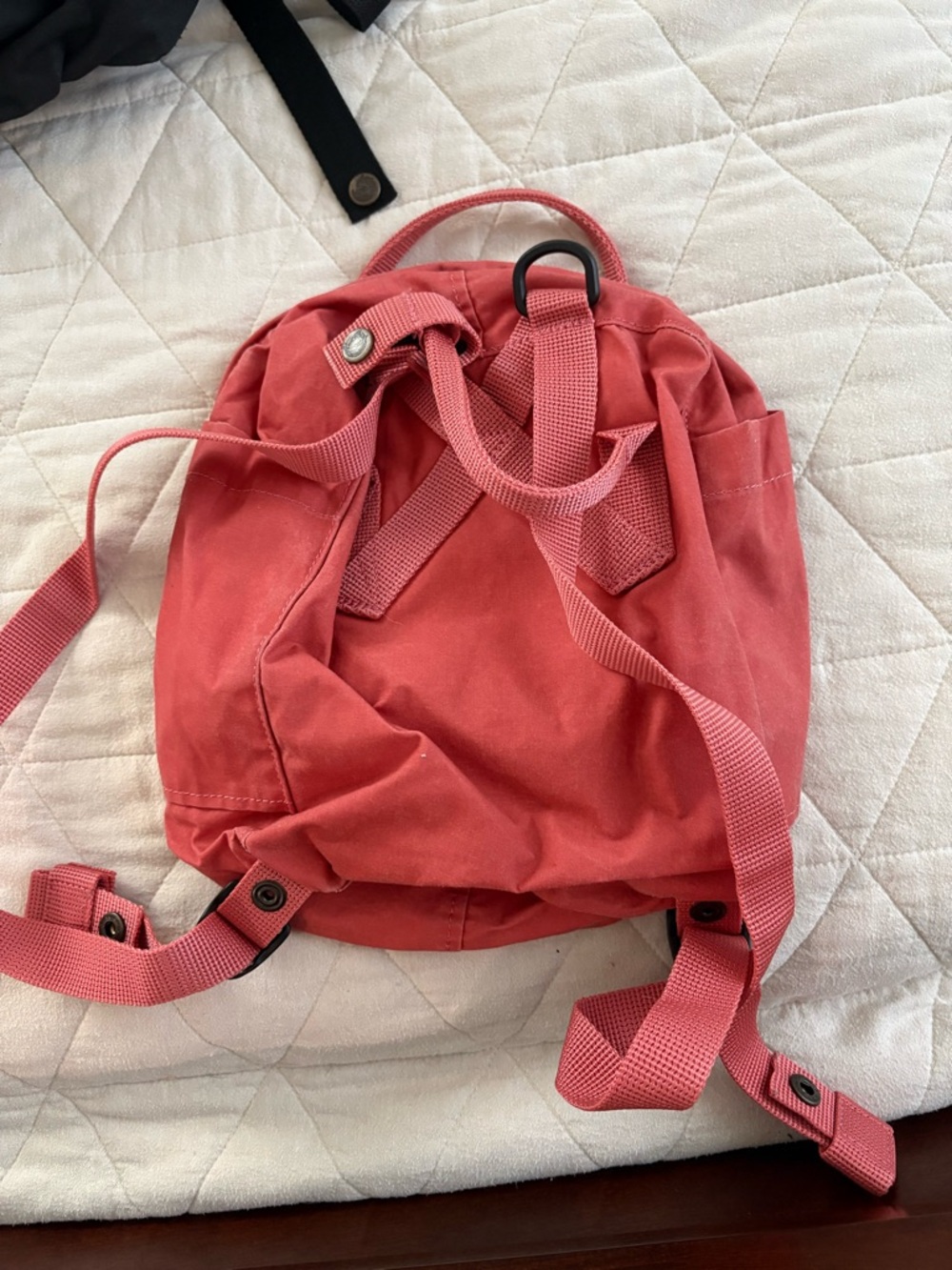 Fjallraven Kånken Mini Backpack in Coral Pink - Picture 2 of 3